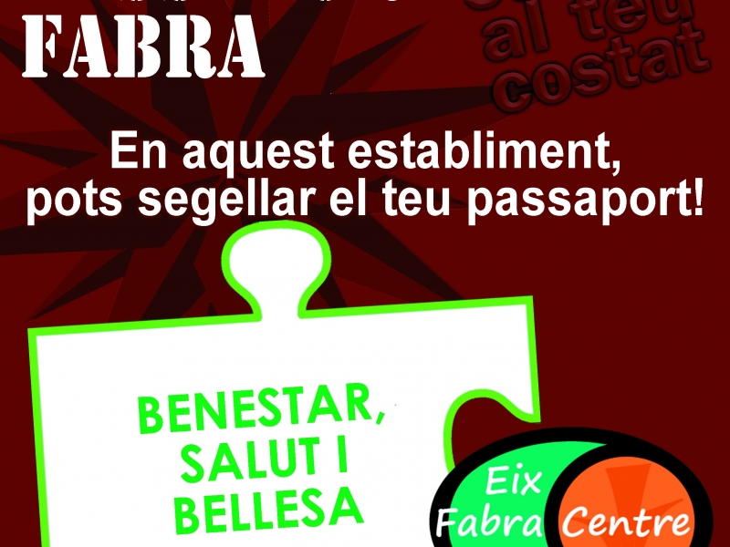 Para viajar por Fabra Centre... necesitas pasaporte! (4)
