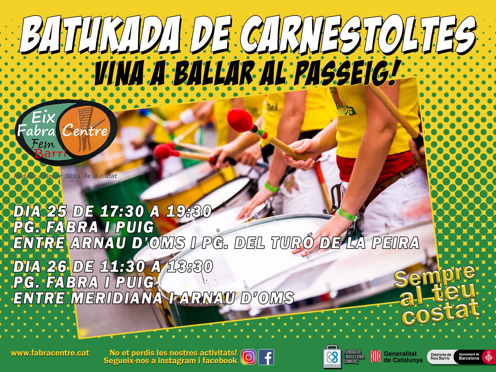 Carnaval 2022 en Fabra Cenetre