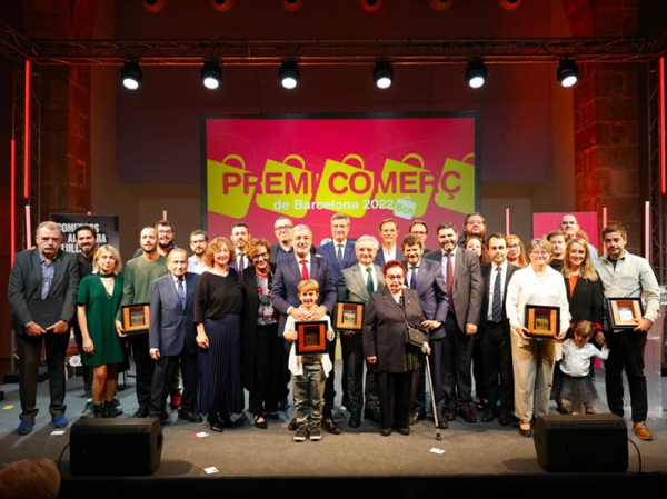 Los Premios Comerç de Barcelona reconocen la labor de los mejores establecimientos de la ciudad este 2022